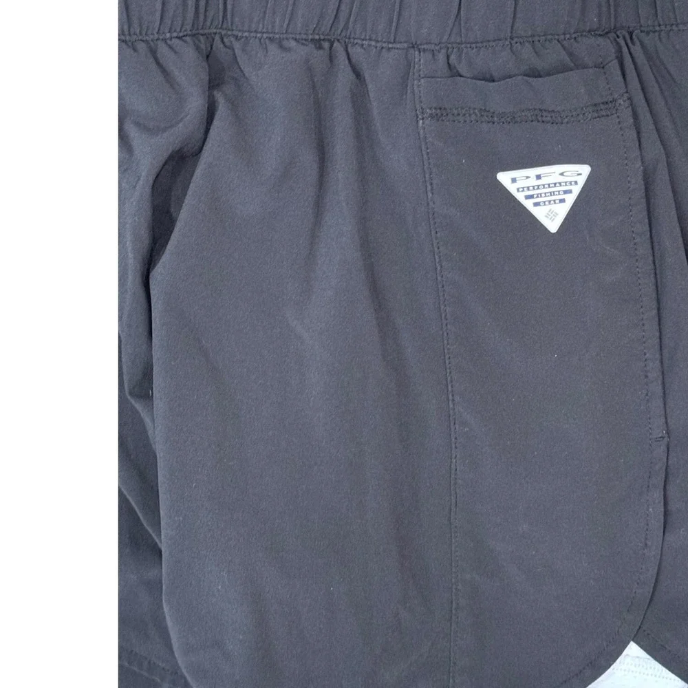 Columbia PFG Womens Performance Fishing Gear Shorts Black FL0306 Size M